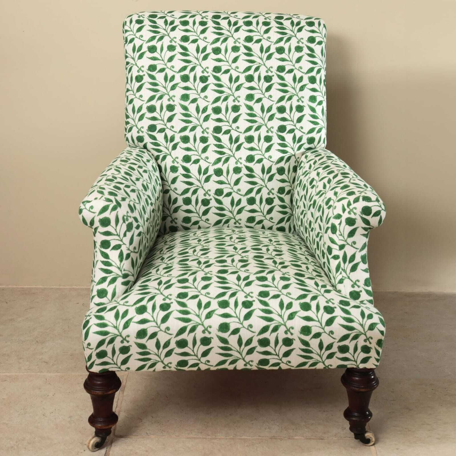 English Armchair, 1800s, Antique