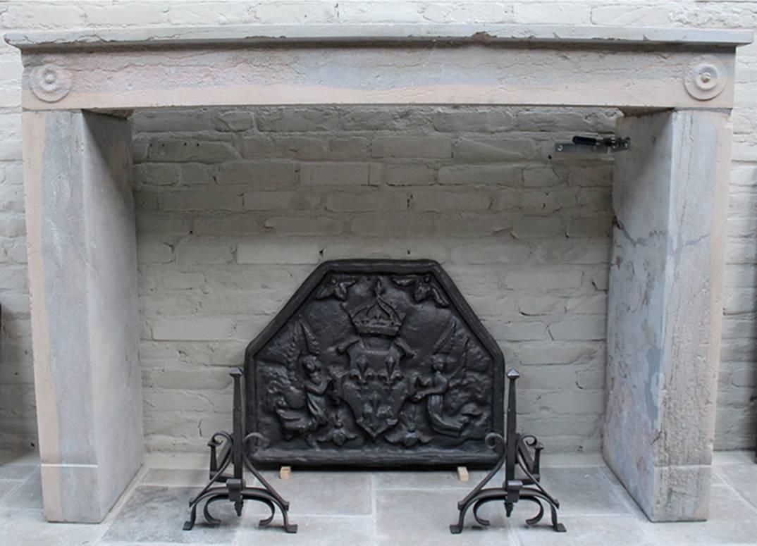 Antique Marble Fireplace Mantel, 19th Century photo furniture