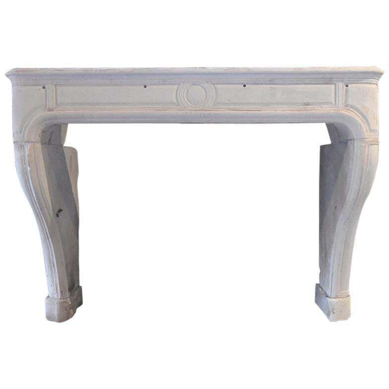 Antique Fireplace Mantel, 19th Century