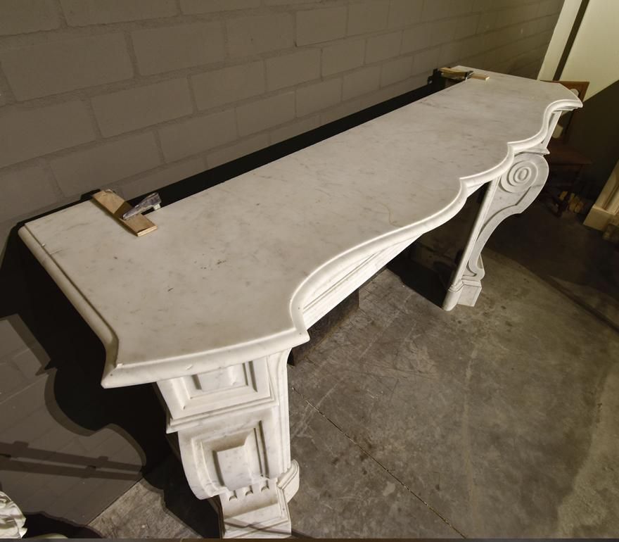 Antique 19th Century Dutch Fireplace Mantel photo furniture