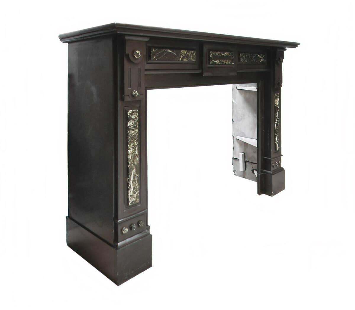 Marble Fireplace Mantel 19th Century photo furniture