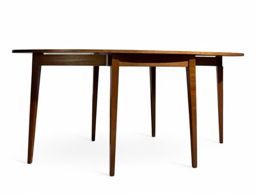 Meredew Walnut Table And Chairs Mid Century Retro Space Saver C1960s photo buy