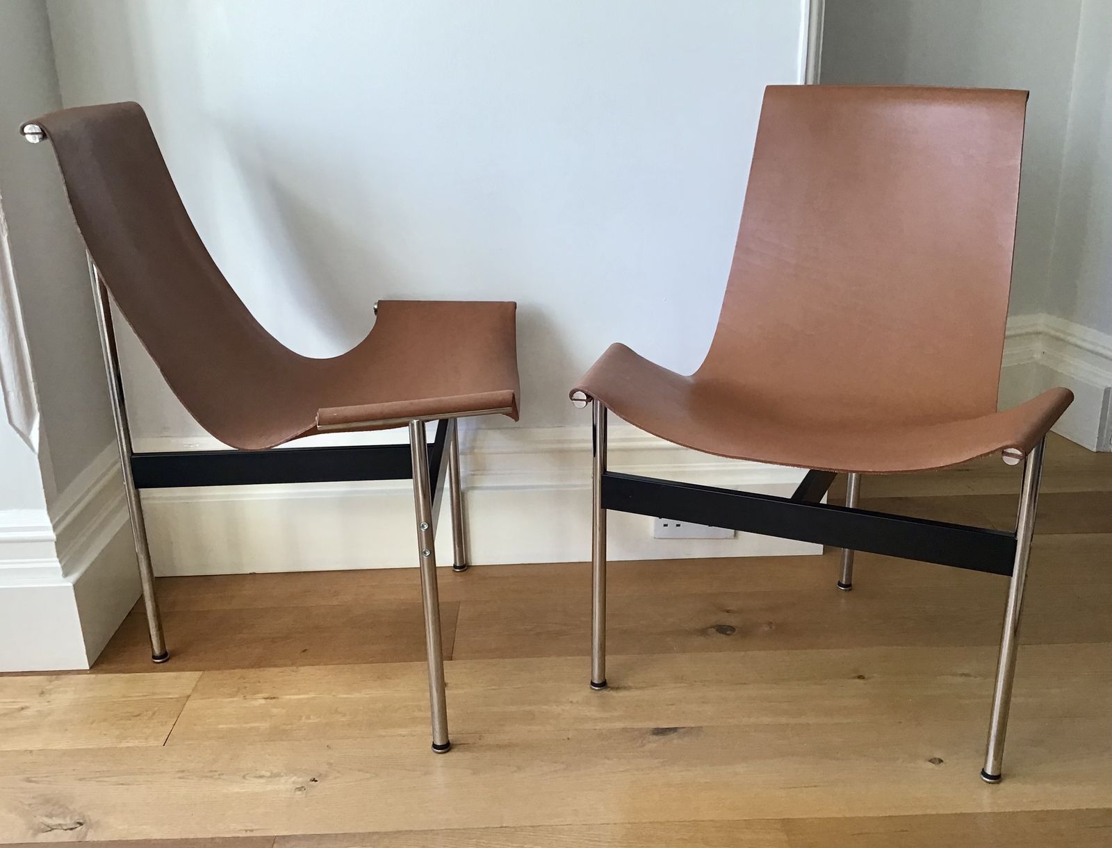 T Chair, Designed In 1952 By William Katavolos, Douglas Kelly & Ross Littel, Made By Icf photo for sale