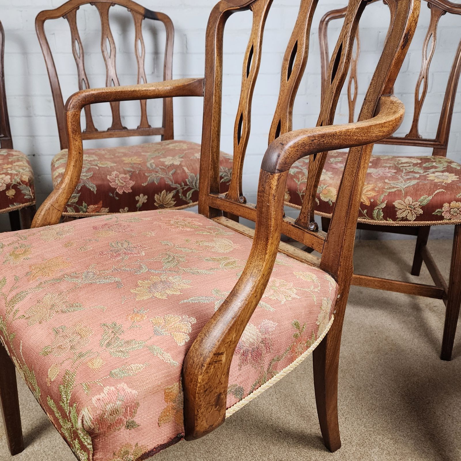 Antique Mahogany Dining Chairs. Georgian Early 19th Century. photo furniture