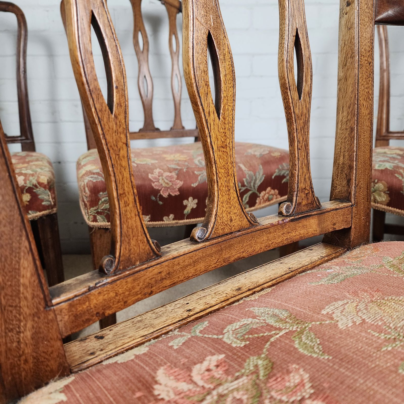 Antique Mahogany Dining Chairs. Georgian Early 19th Century. photo Furniture