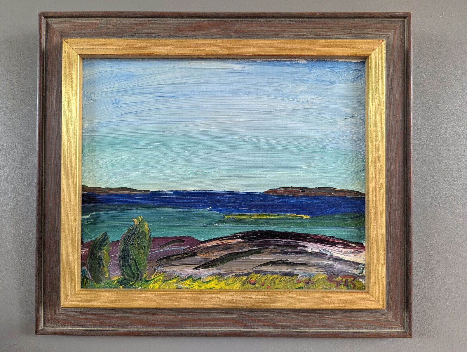 Oil Painting Echoes Of The Coast
