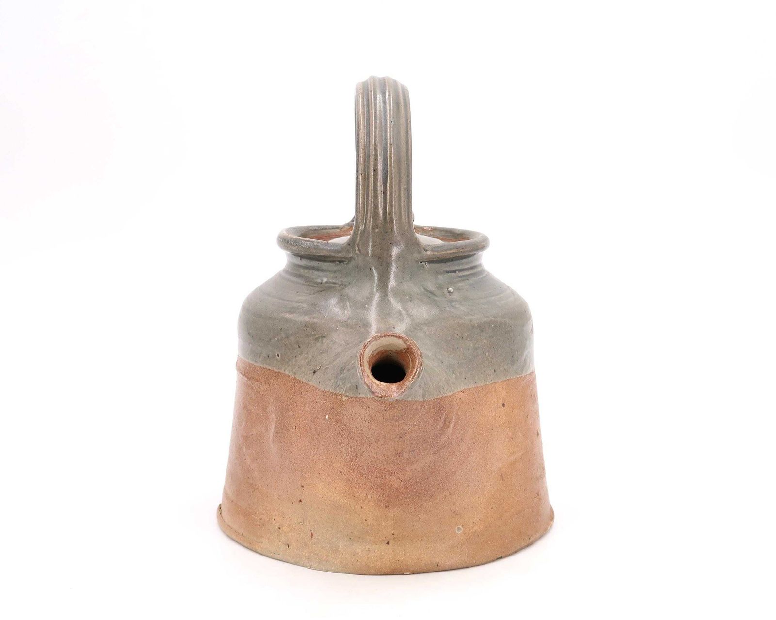 Large French Signed Ceramic Stoneware Teapot By Pierre Digan, 1960s / La Borne, Rustic, Wabi Sabi, Grey photo buy