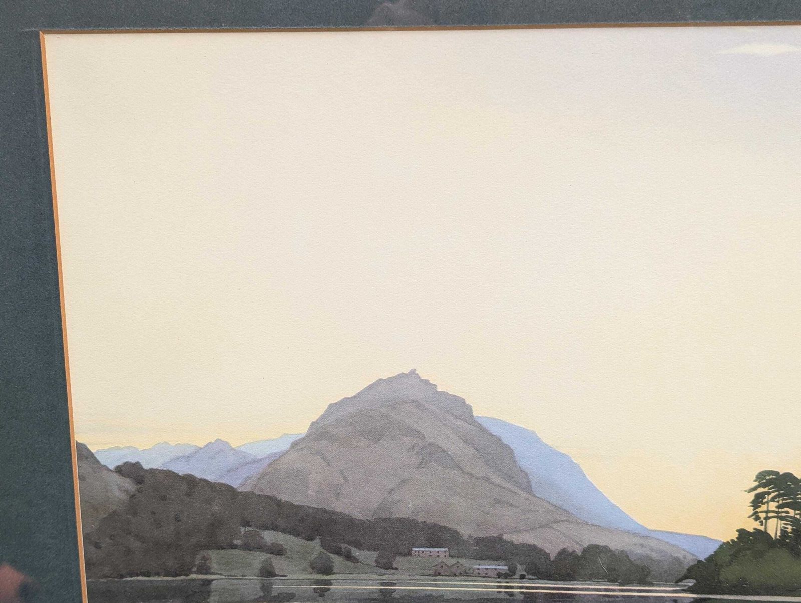 After Sunset, Grasmere By William Heaton Cooper R.I. (1903   1995) Framed Print. photo buy
