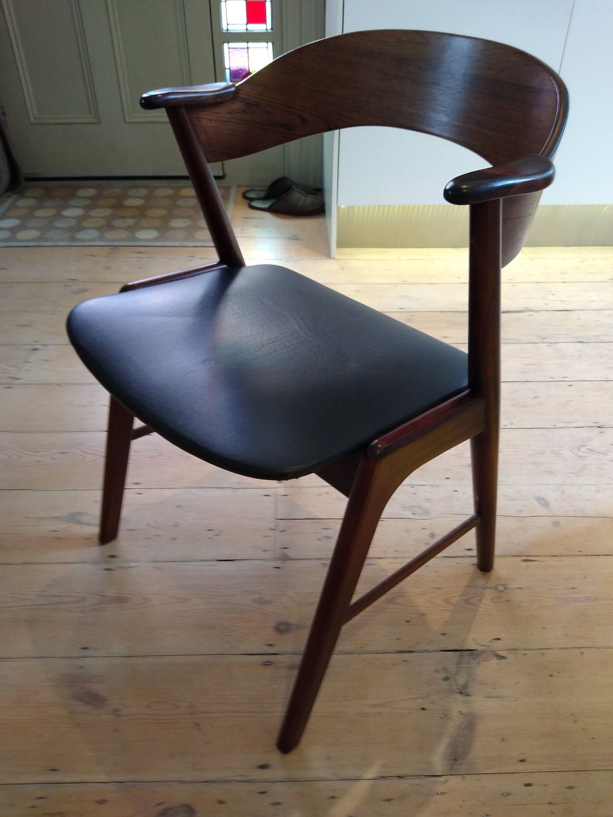 Rosewood Scandinavian Chair photo for sale