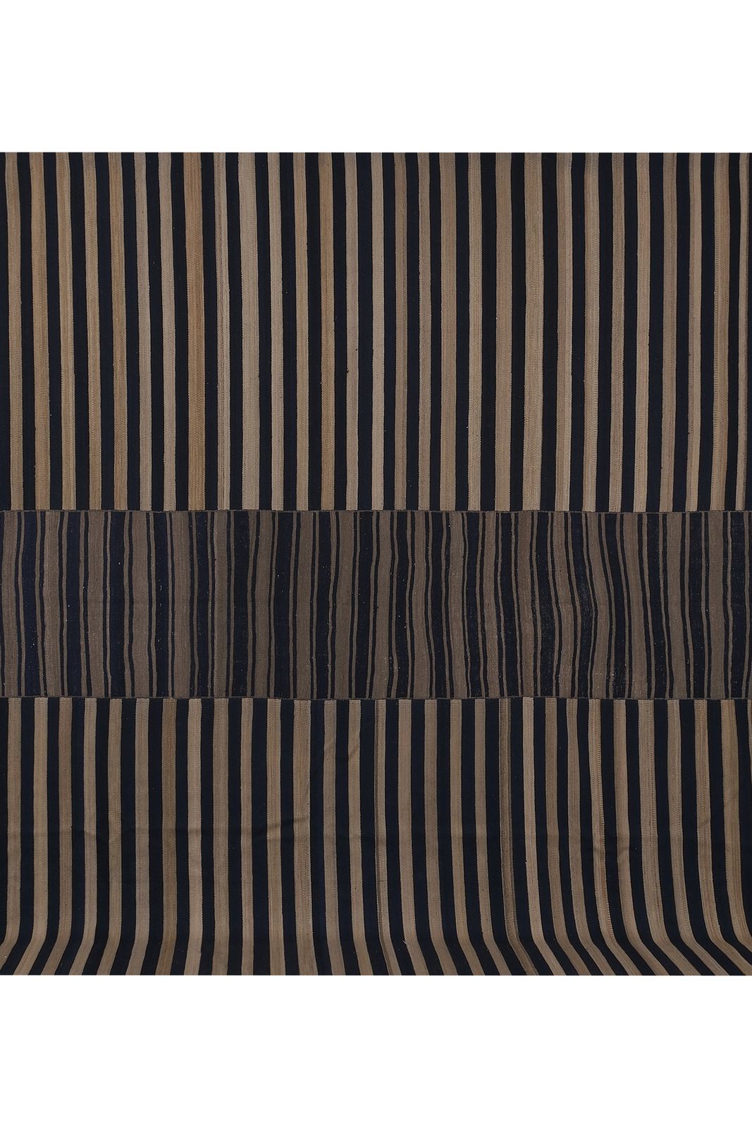 photo furniture Giant Anatolian Striped Kilim Rug 11' X 13'1''