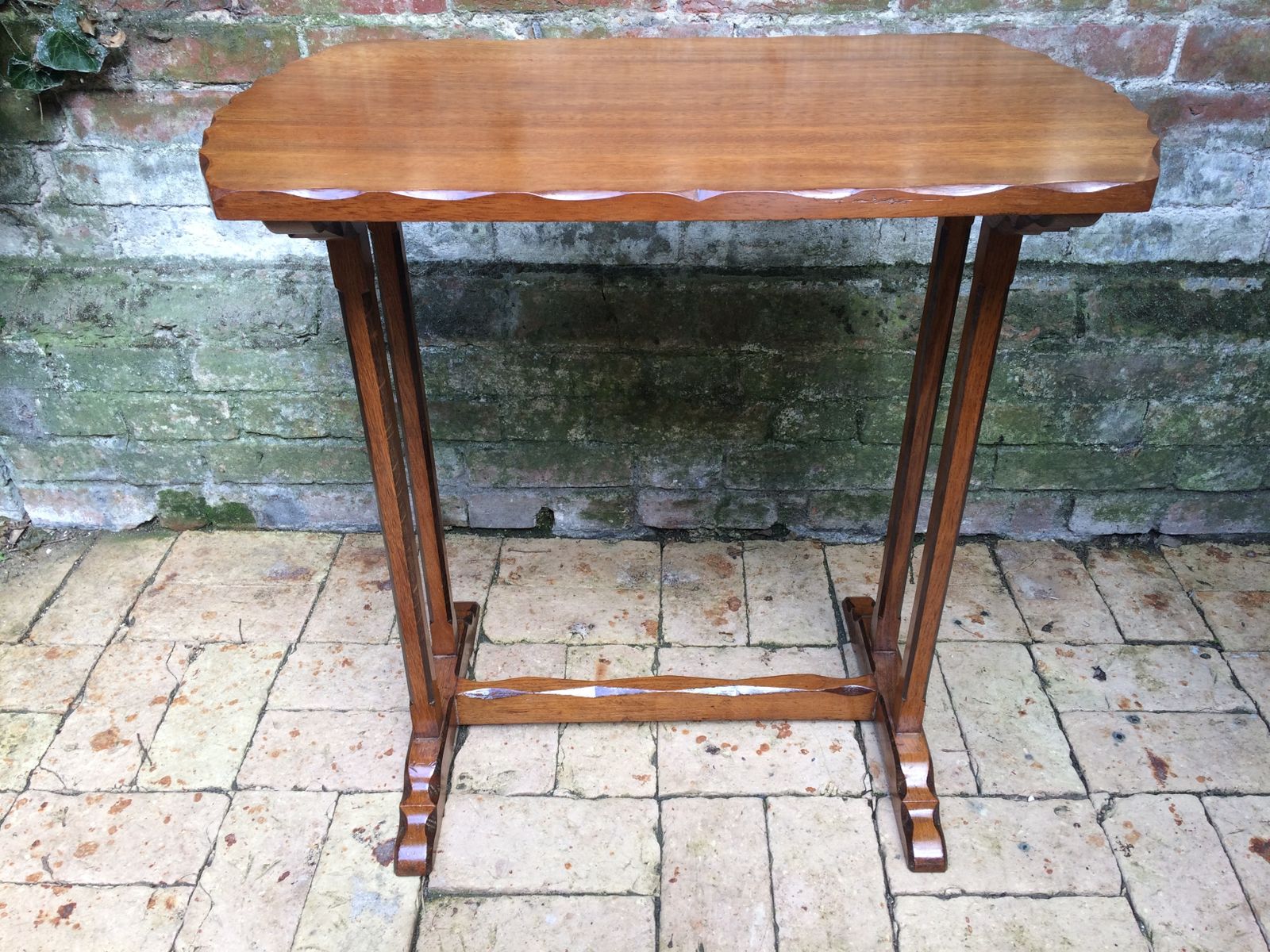 Mid Century Side Table, 1950s, Oak photo furniture