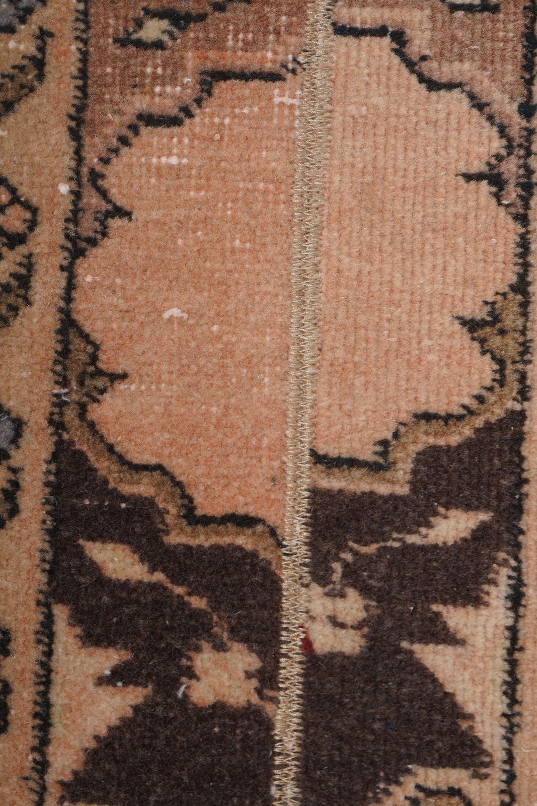 1960s Traditional Turkish Hand Knotted  Long Runner Rug   Stair Carpet 1'8'' X 22'6'' photo for sale