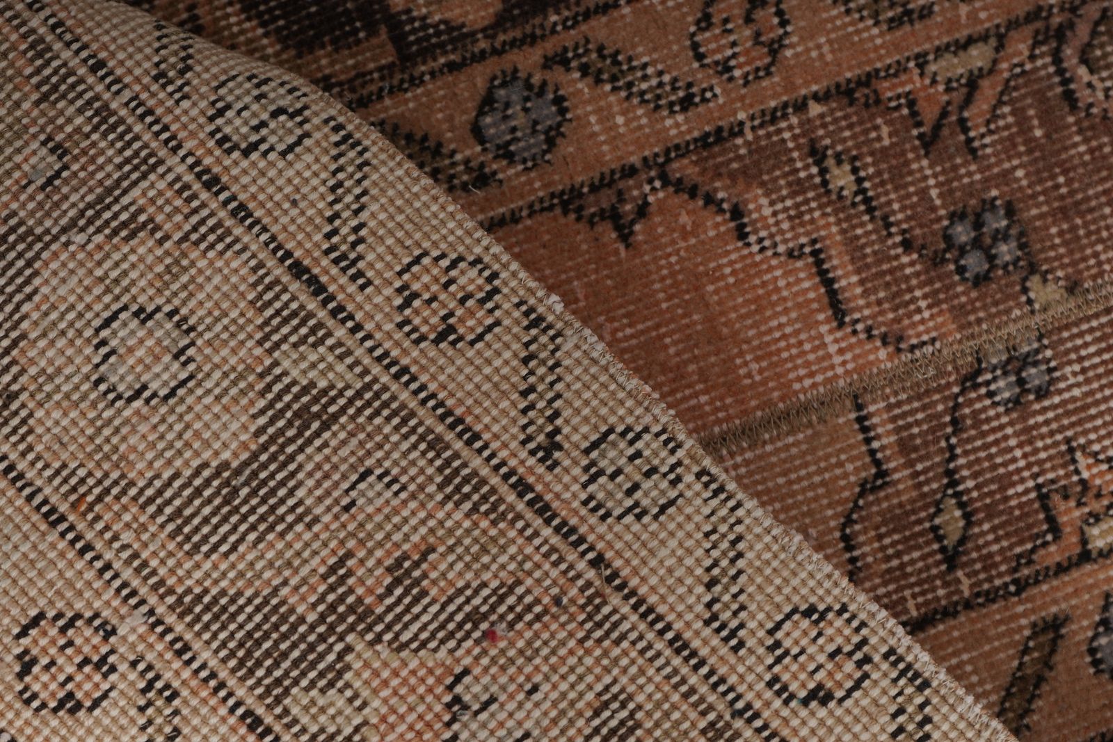 1960s Traditional Turkish Hand Knotted  Long Runner Rug   Stair Carpet 1'8'' X 22'6'' photo vintage