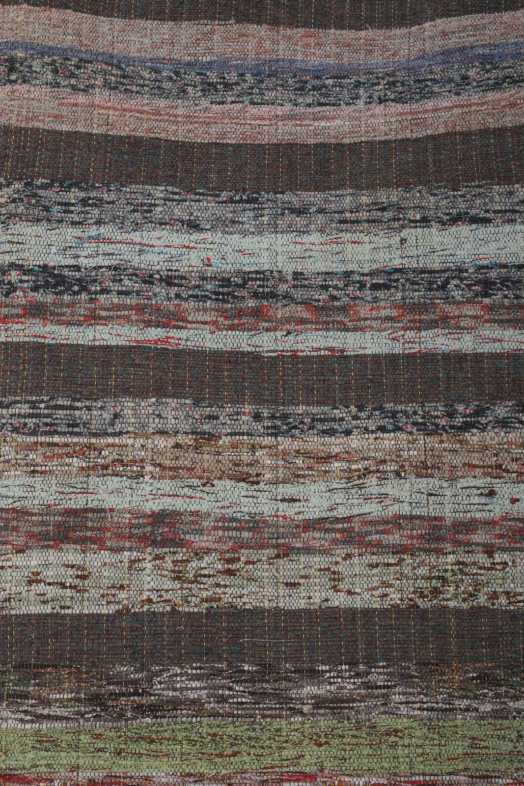 photo furniture Neoclassical Style Turkish Cotton Oushak Runner   Stair Carpet 2'2'' X 32'3''