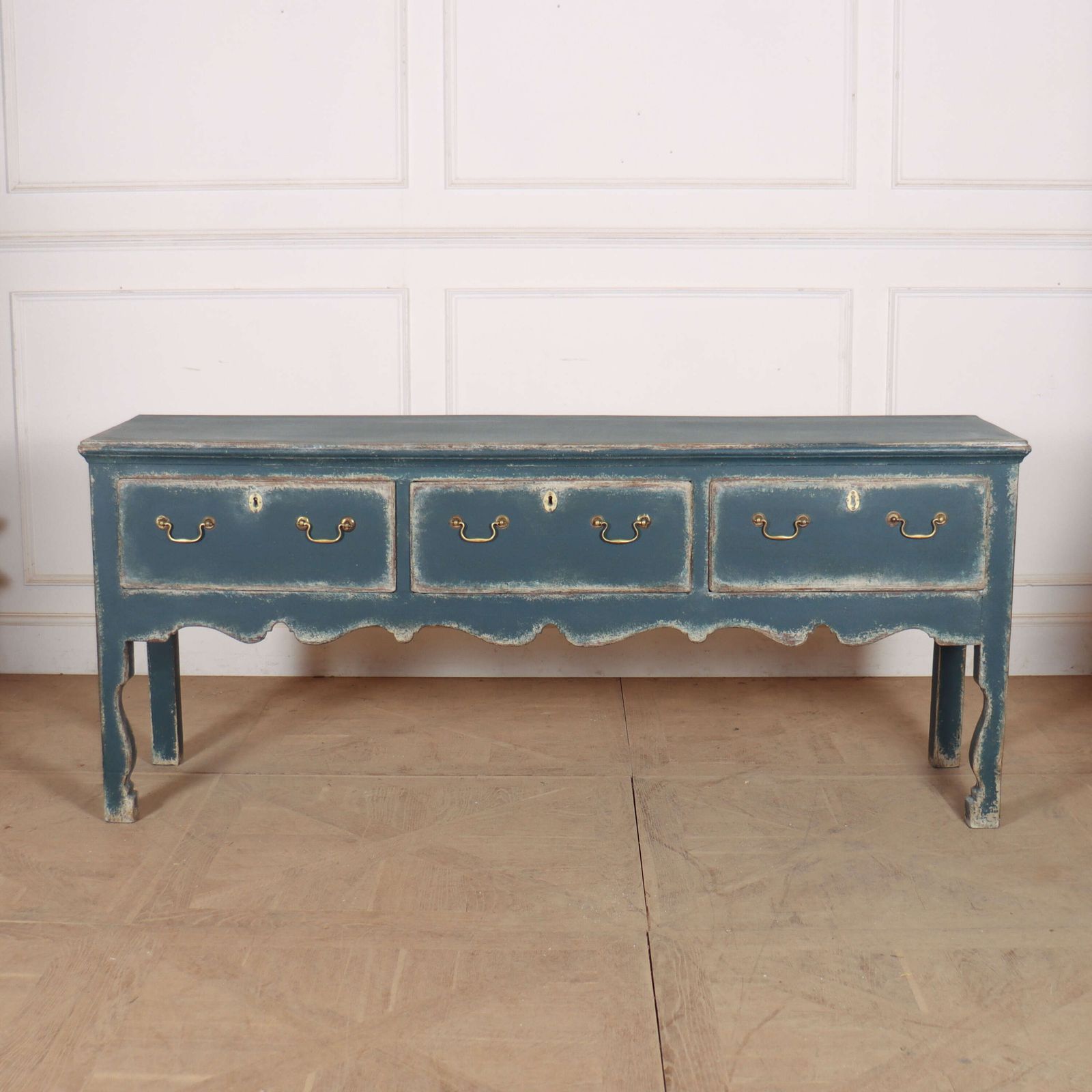 18th Century Painted Dresser Base photo Furniture