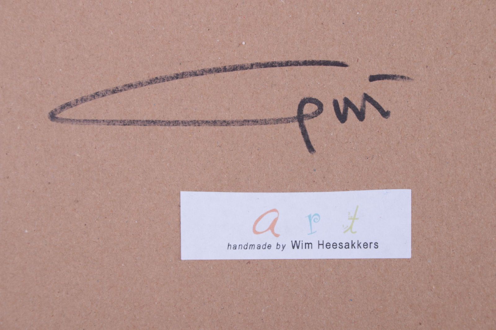 Beautiful Work Of Wim Heesakkers Made In The 70s photo vinterior