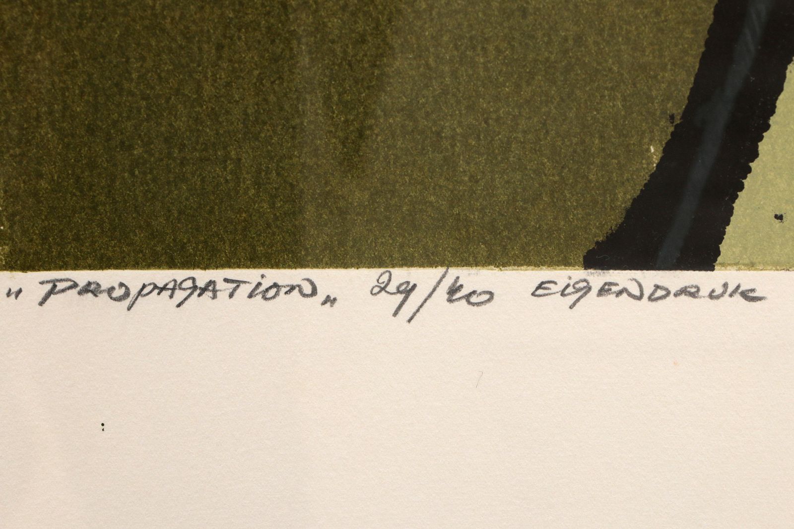 Fon Klement (1930 2000) 'Propagation', Signed With 29/40 Own Print, 1971 photo buy