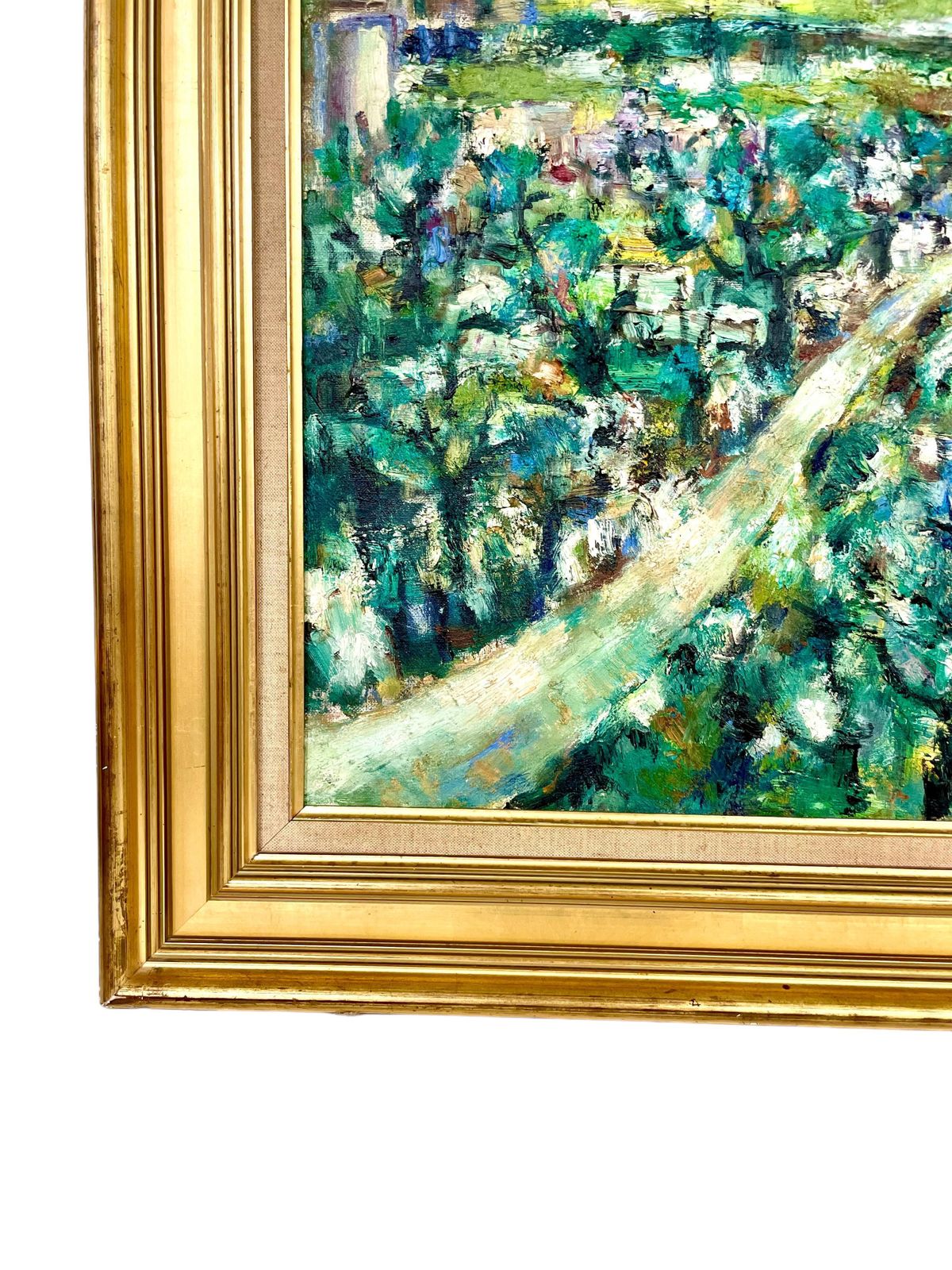 20th Century Oil On Canvas Of Provençal Landscape photo 1695.0