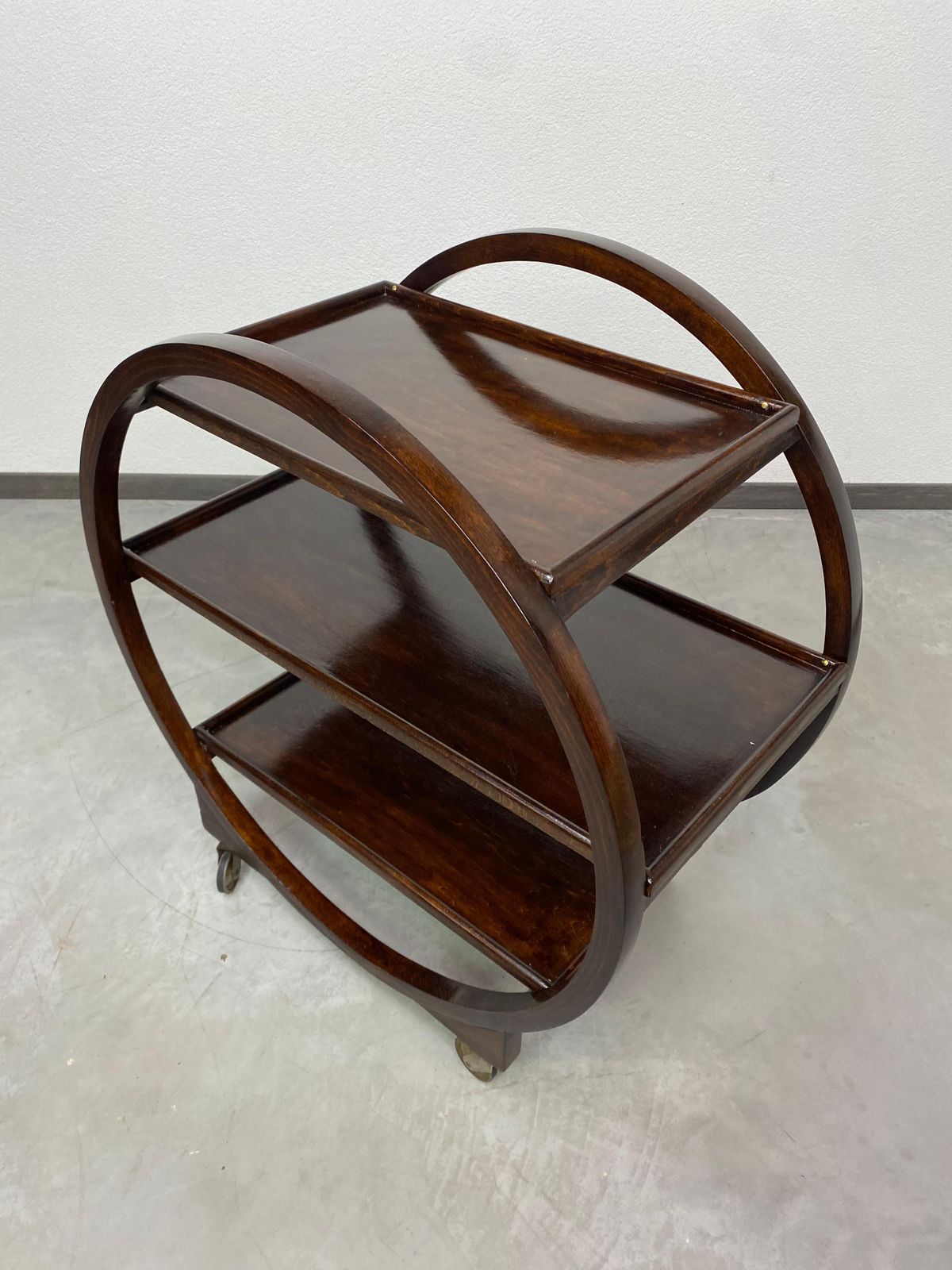 Art Deco Serving Trolley By No.1157 By Thonet Debrecen 1930 photo Home Decor