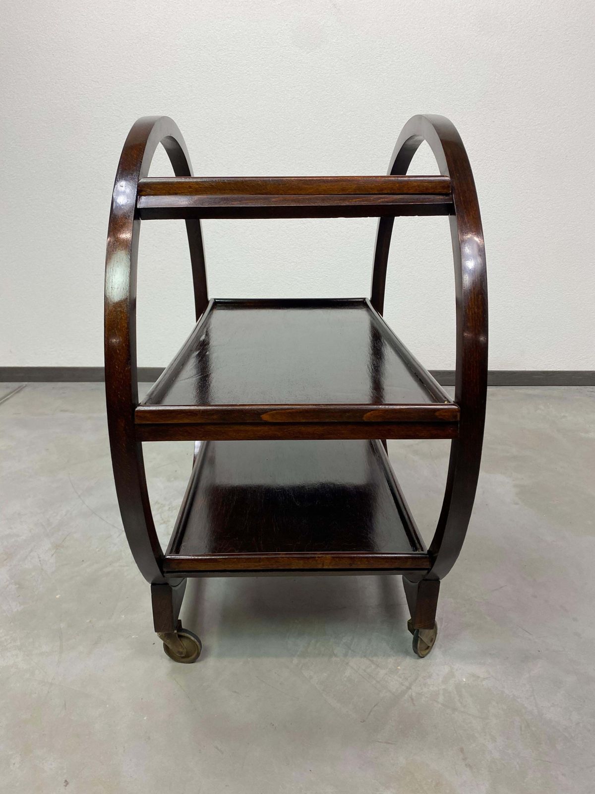 photo furniture Art Deco Serving Trolley By No.1157 By Thonet Debrecen 1930