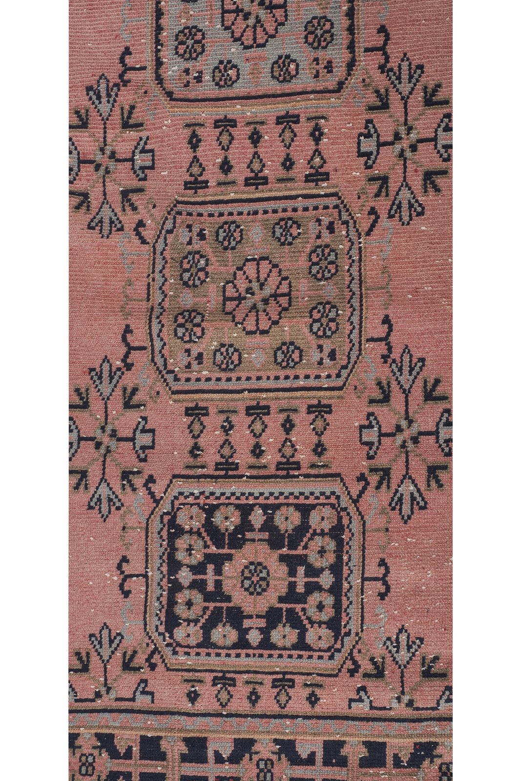 1960s Turkish Hand Knotted Vintage Long Runner Rug   Stair Carpet 2'6'' X 21'2'' photo buy