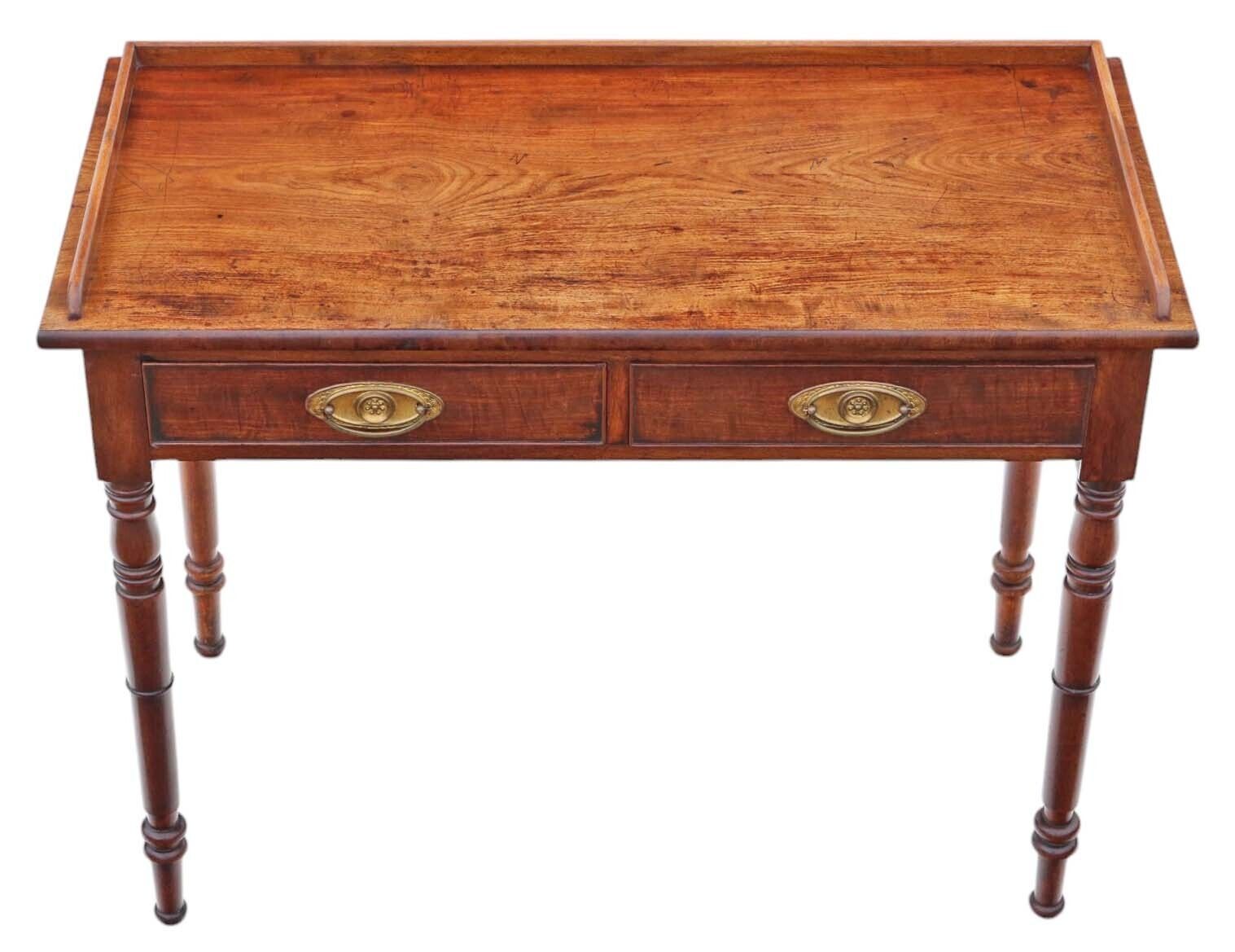 Antique 19th Century Fine Quality Mahogany Writing Desk / Dressing Table photo buy