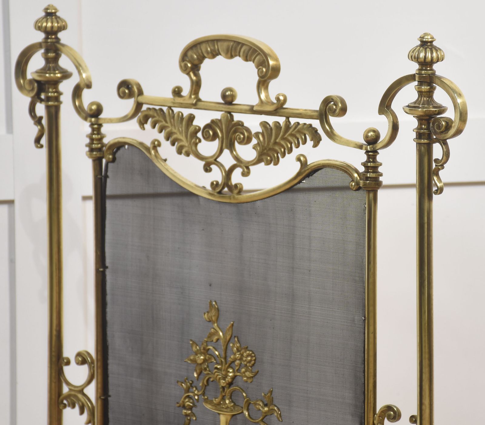 Brass Fire Screen photo for sale