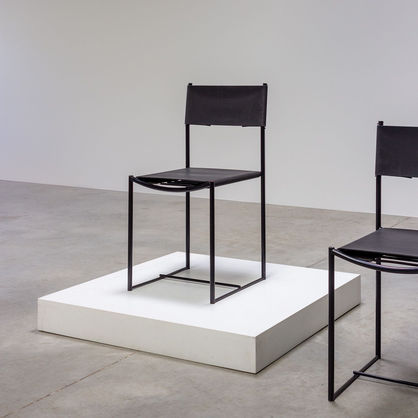 Pair Of Chairs From The Spaghetti Collection Design By Giandomenico Belotti 1970