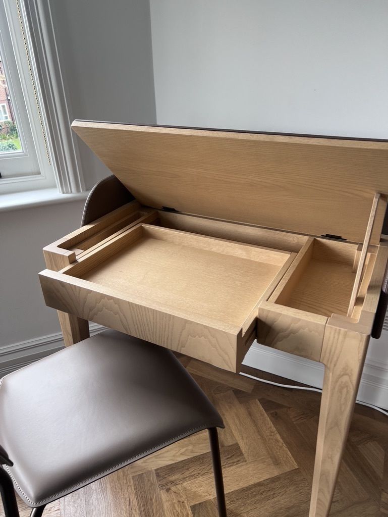 Brand New Bepoke Small Morelato Desk And Pellizzoni Chair photo for sale