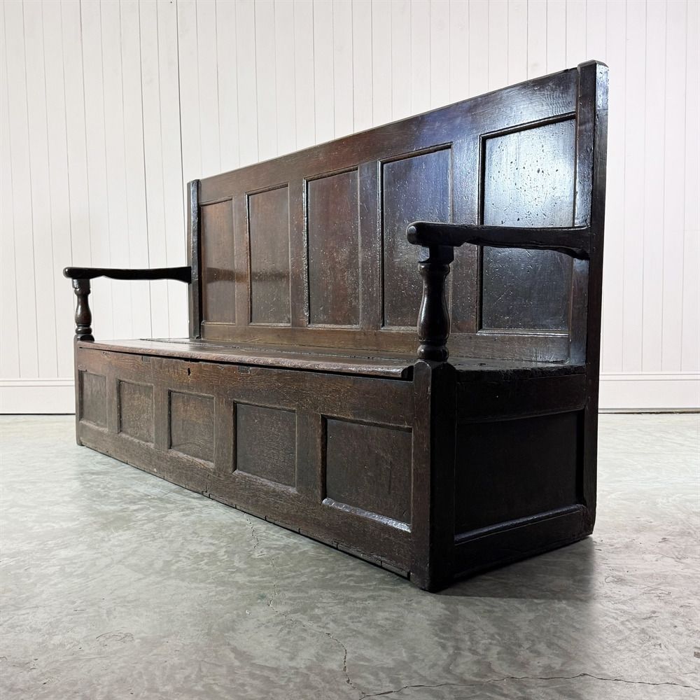 18th Century English Settle, 18th Century And Earlier photo 2530.0