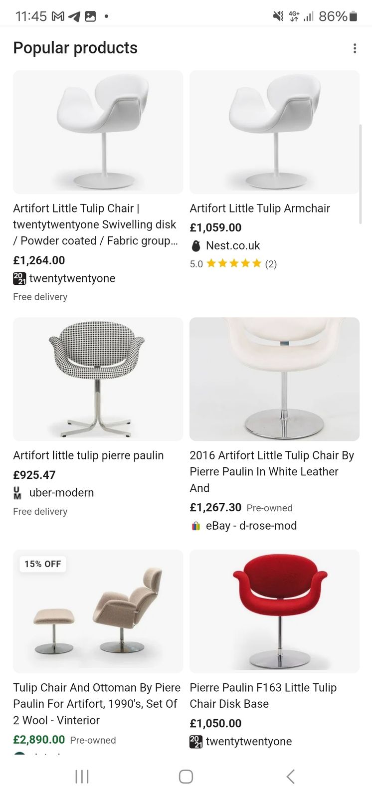 Retro Set Of 4 Artifort Little Tulip Chairs By Pierre Paulin Hard To Find! photo for sale
