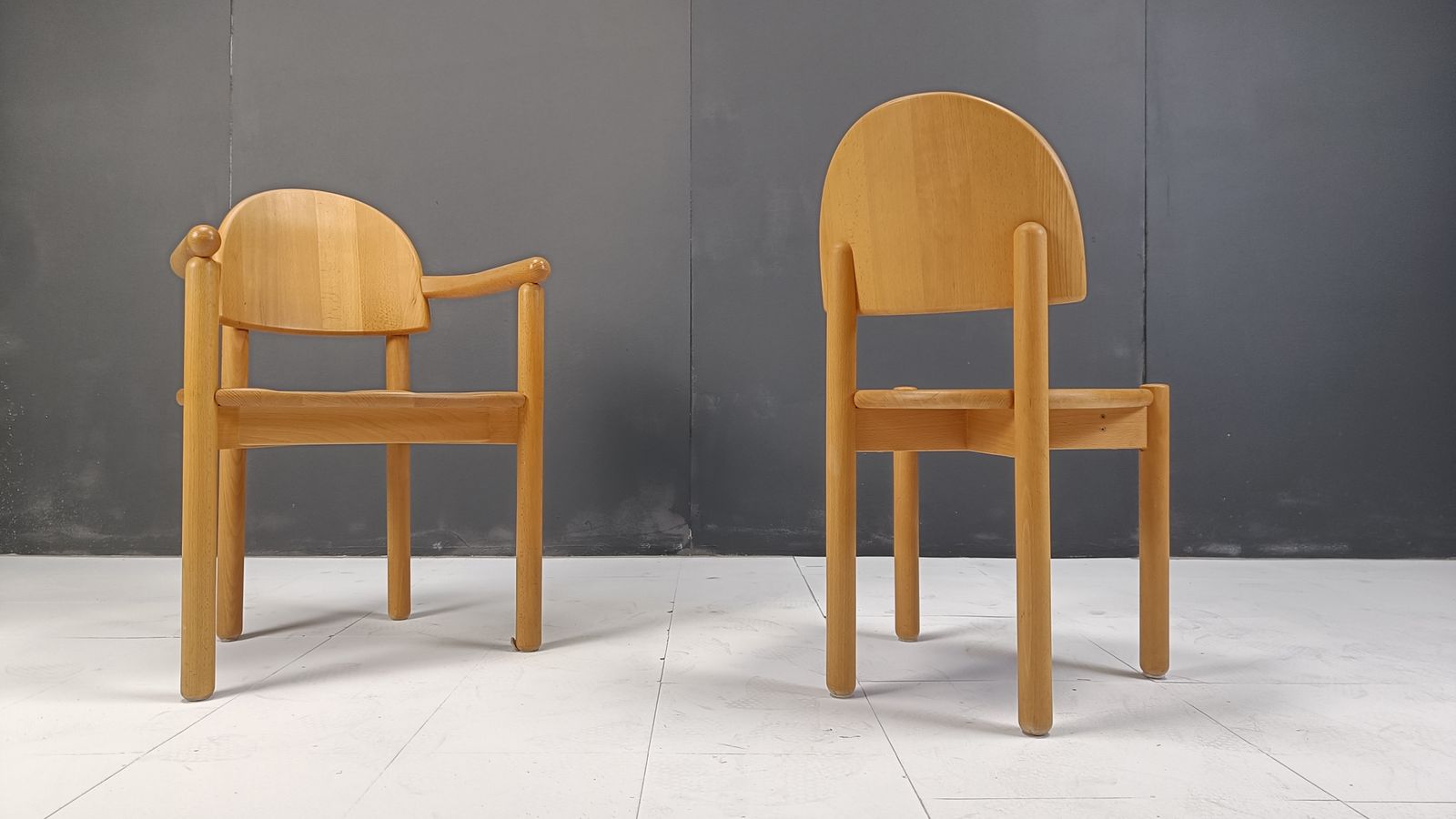Rainer Daumiller Pine Wood Dining Chairs For Hirtshals Savvaerk Set Of 6, 1980s photo 1250.0