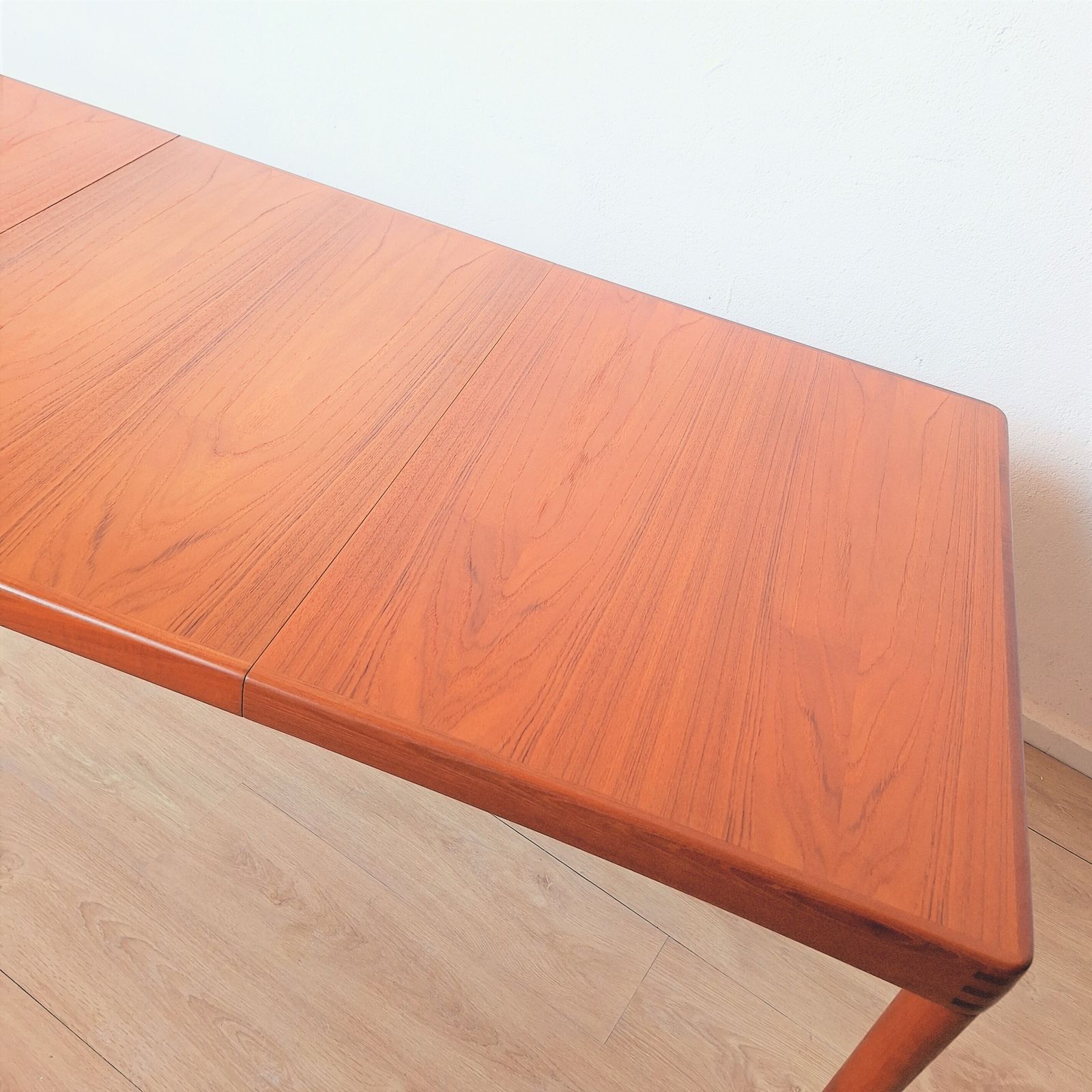 Extendable Teak Dining Table By Henry Walter Klein For Bramin, 1960s photo 4000.0