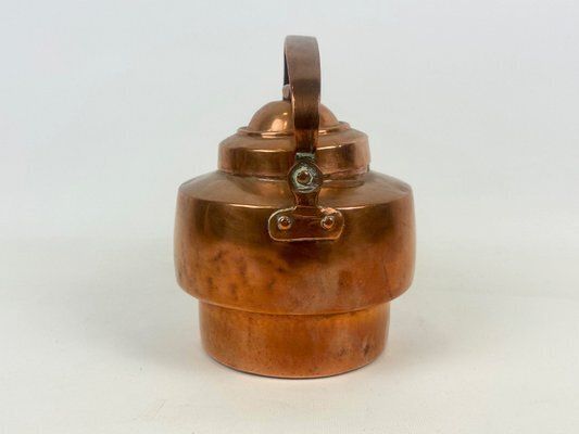 Swedish Copper Teapot, 1890s photo vintage