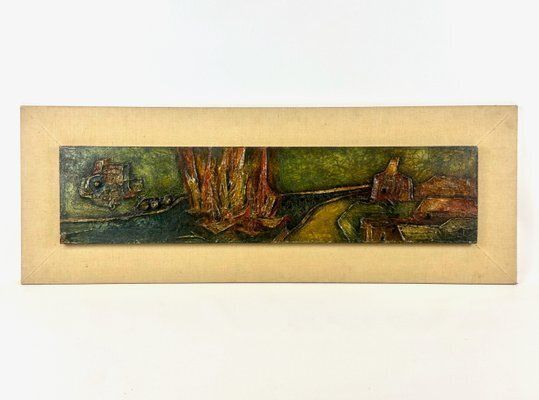 Expressionist Composition, 1969, Mixed Media