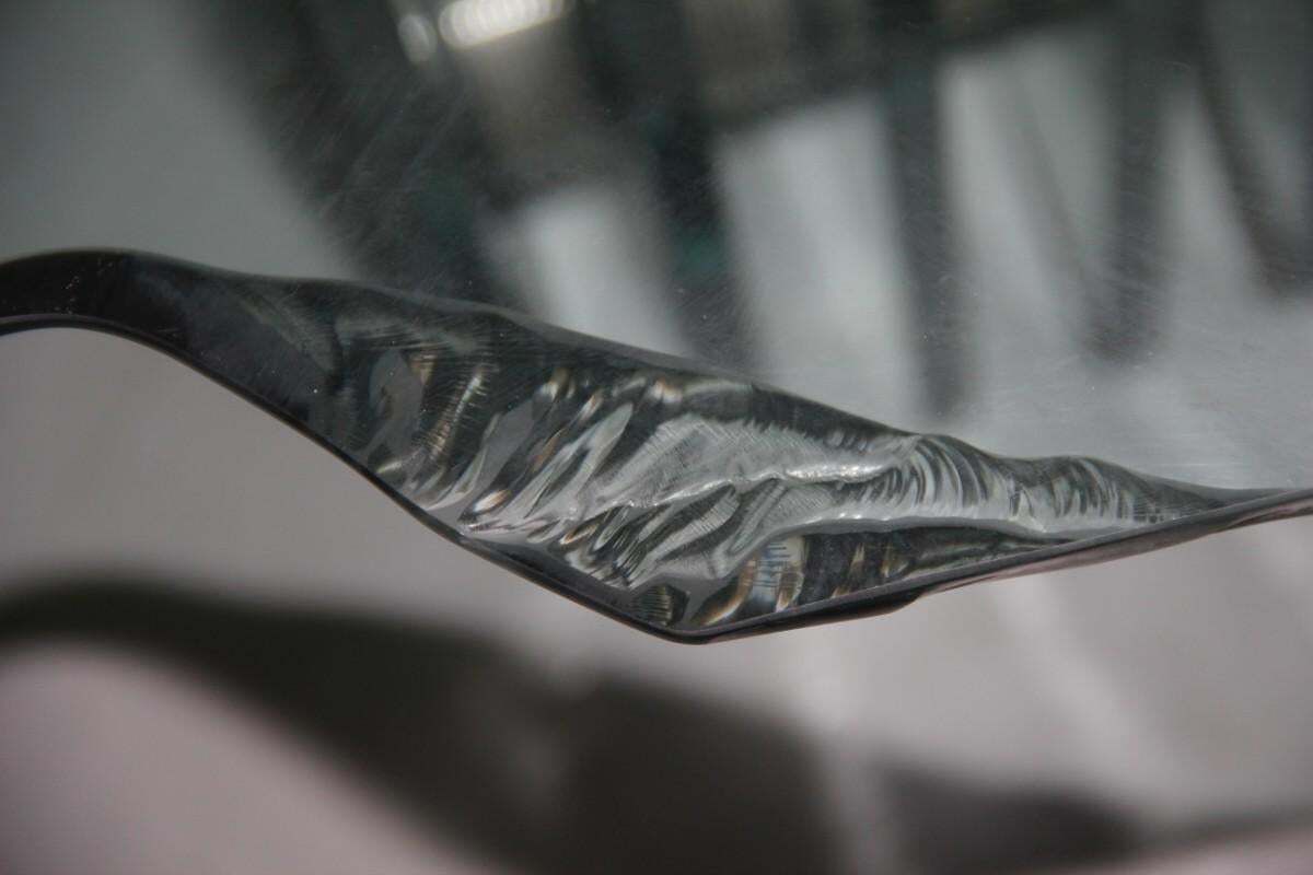 Sheel Danny Lane Coffee Table For Fiamm 1980 Thick Crystal photo buy