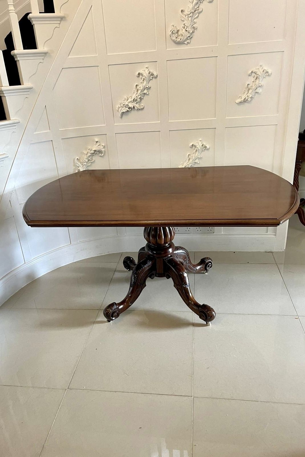 Antique 19th Century Quality Mahogany Dining Table photo 1985.0