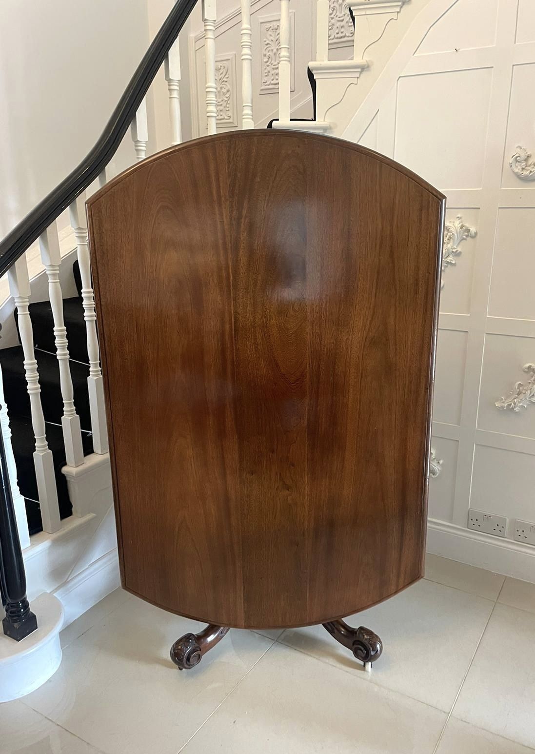 Antique 19th Century Quality Mahogany Dining Table