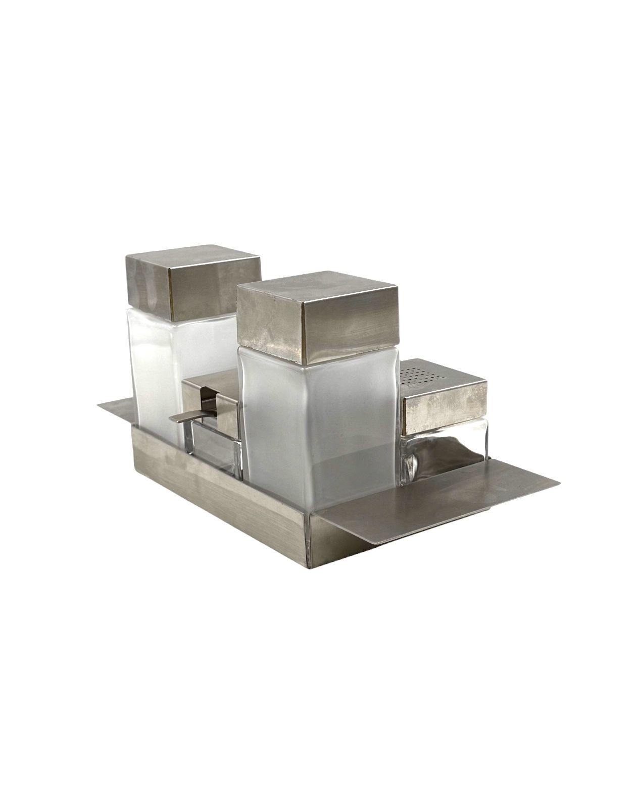 Hollywood Regency Cruet Set, Manifattura Zani Italy, 1970s. photo 270.0