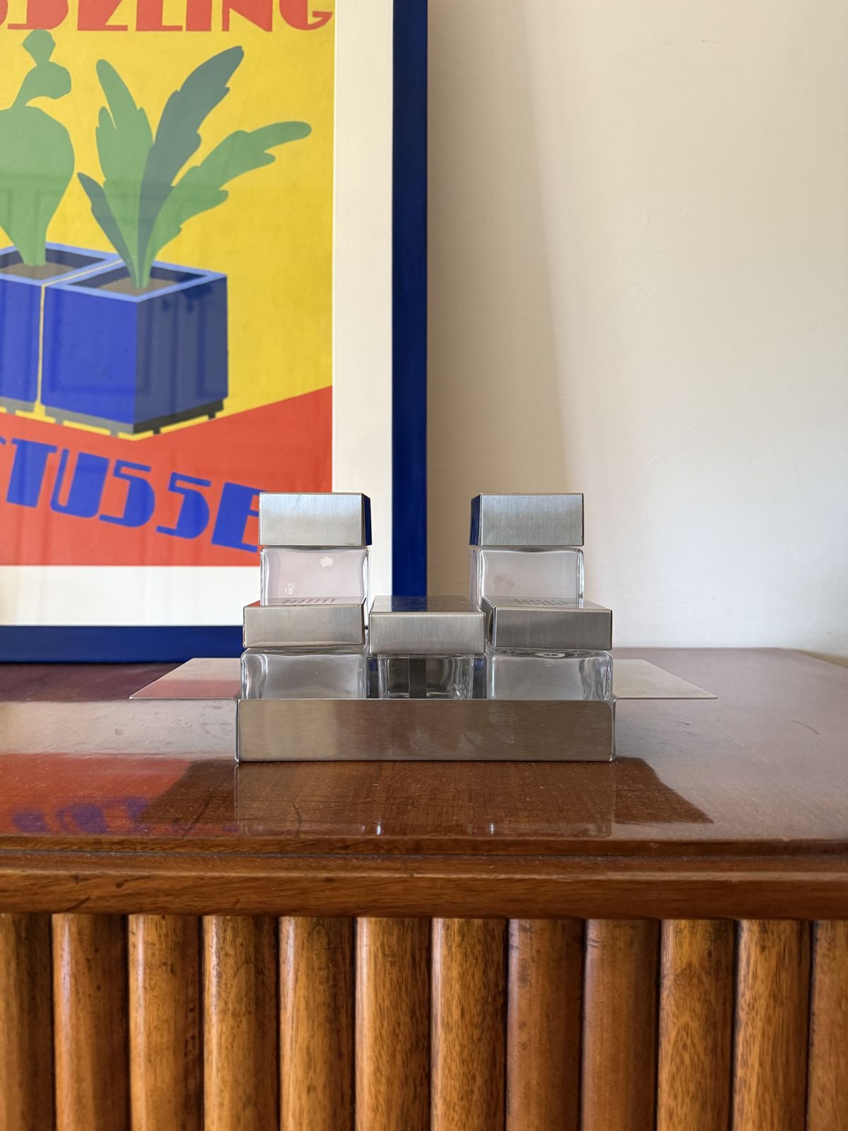 photo for sale Hollywood Regency Cruet Set, Manifattura Zani Italy, 1970s.