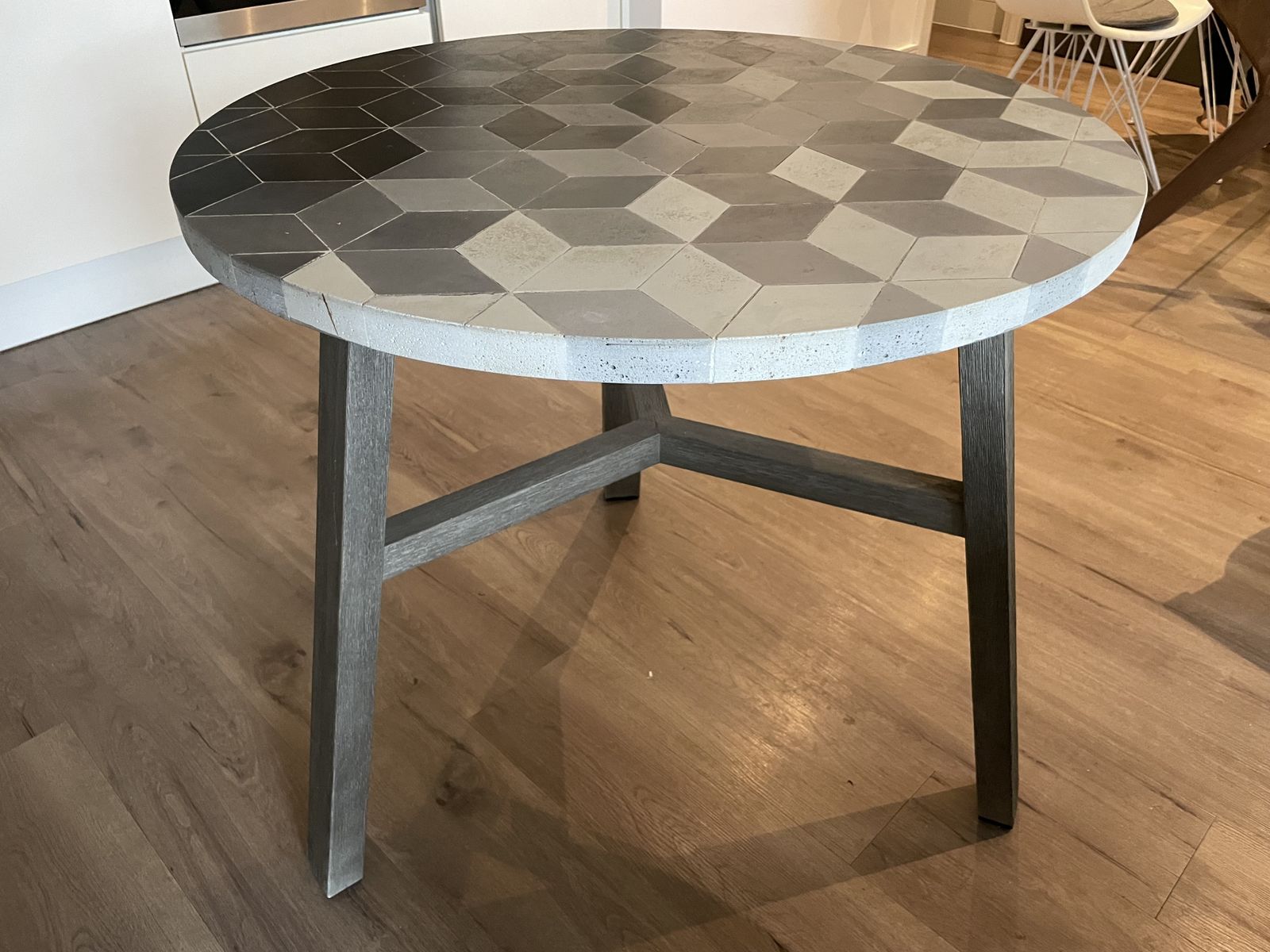 West Elm Garden Mosaic Table And Chair Set photo Garden Furniture