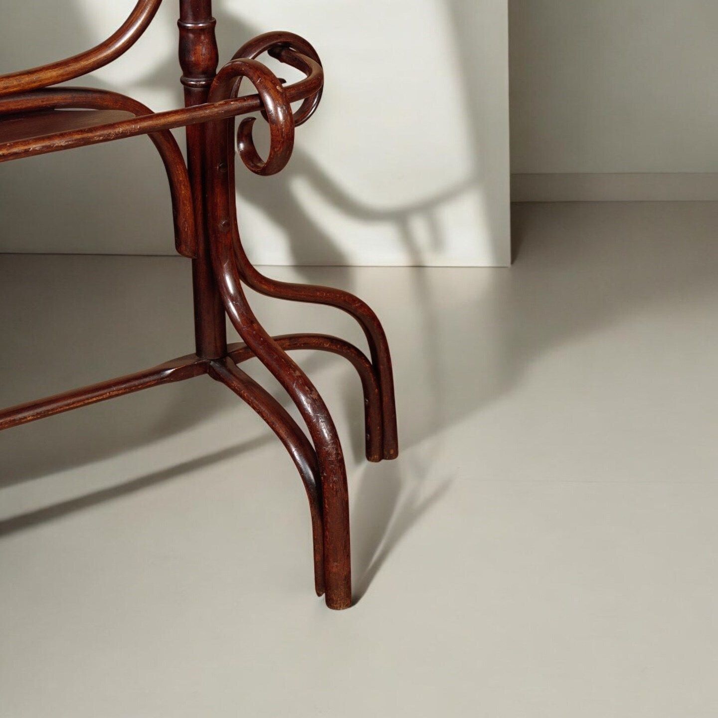 A Rare Bentwood Hallstand By Fischel Circa 1900 photo Furniture
