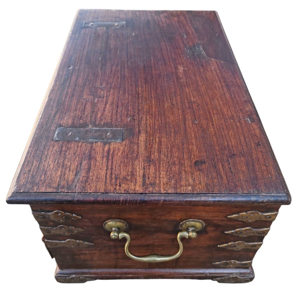 18th Century Indo Portuguese Colonial Box photo vintage