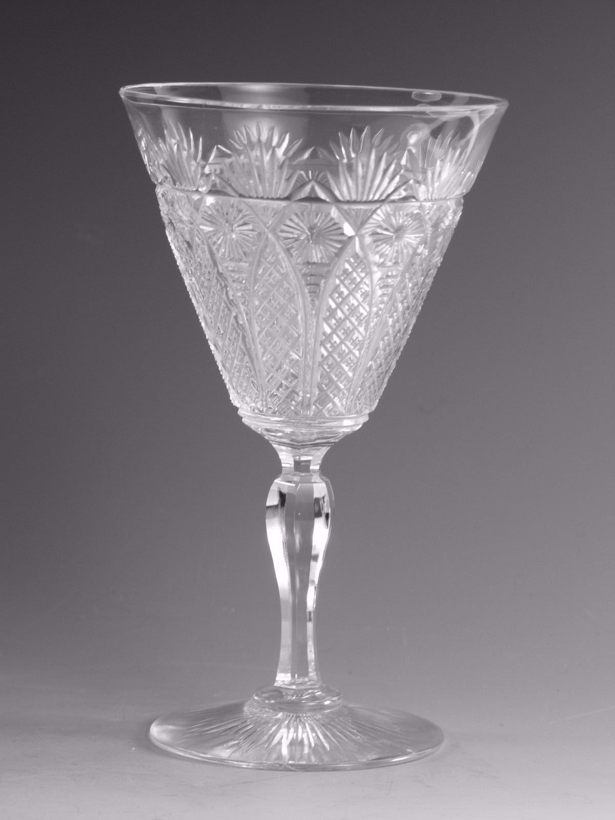 Antique Wine Glass Set Of 8 Very Fine & Delicate Wine Glasses photo furniture