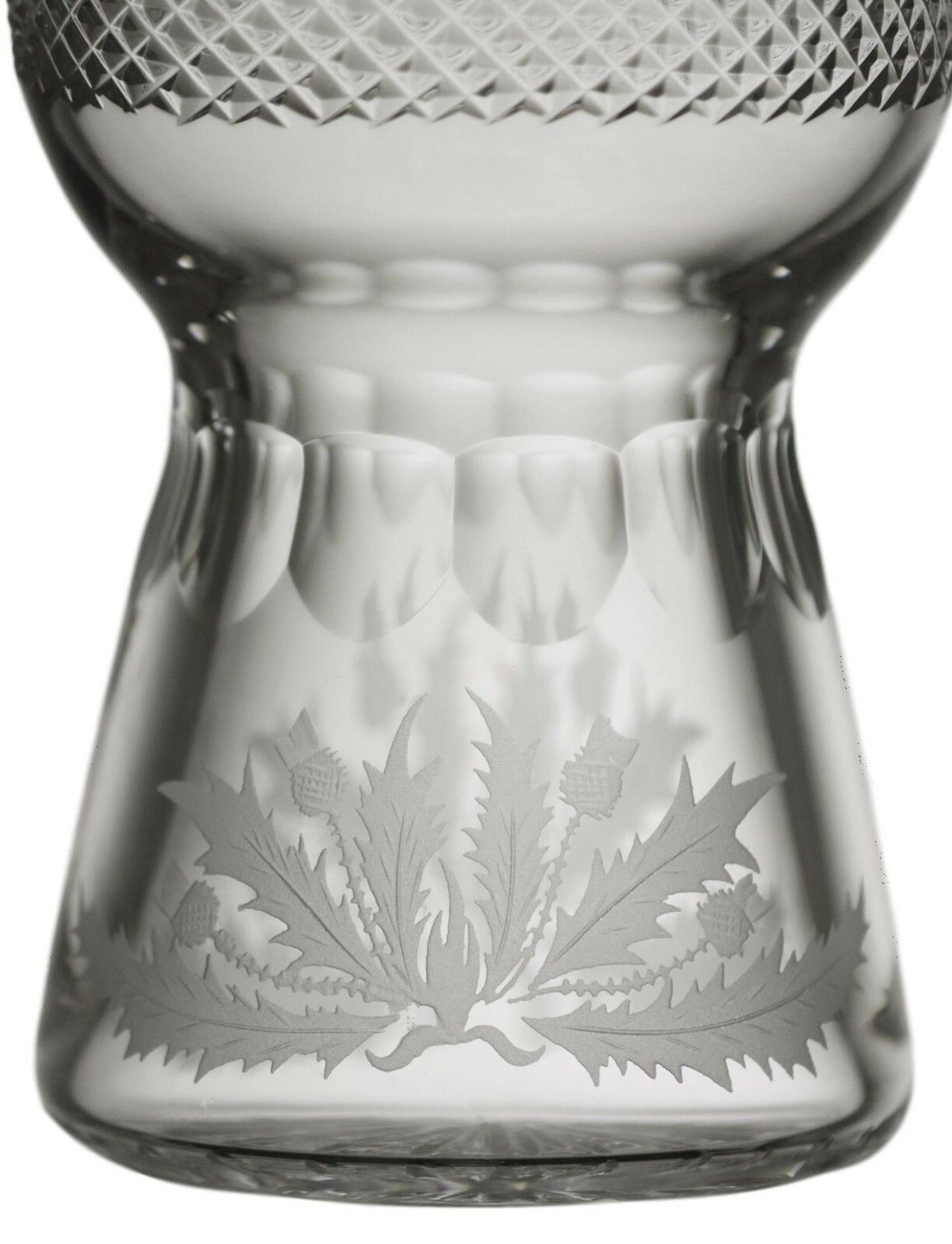 Edinburgh Crystal Thistle Cut Liqueur Decanter / Decanters 8" (2nd) photo furniture