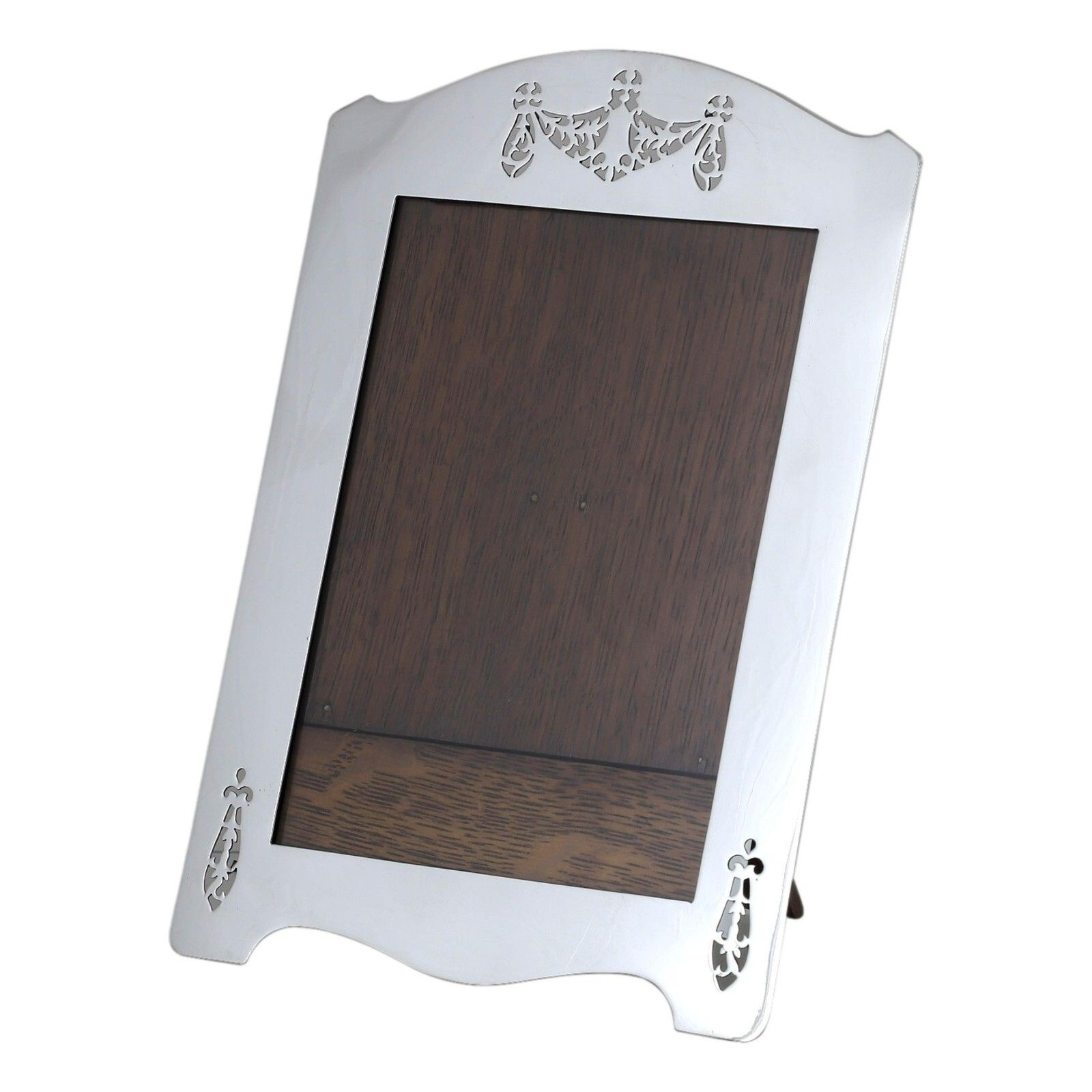 Antique Sterling Silver W & F Rabone Fancy Photo / Picture Frame 1912