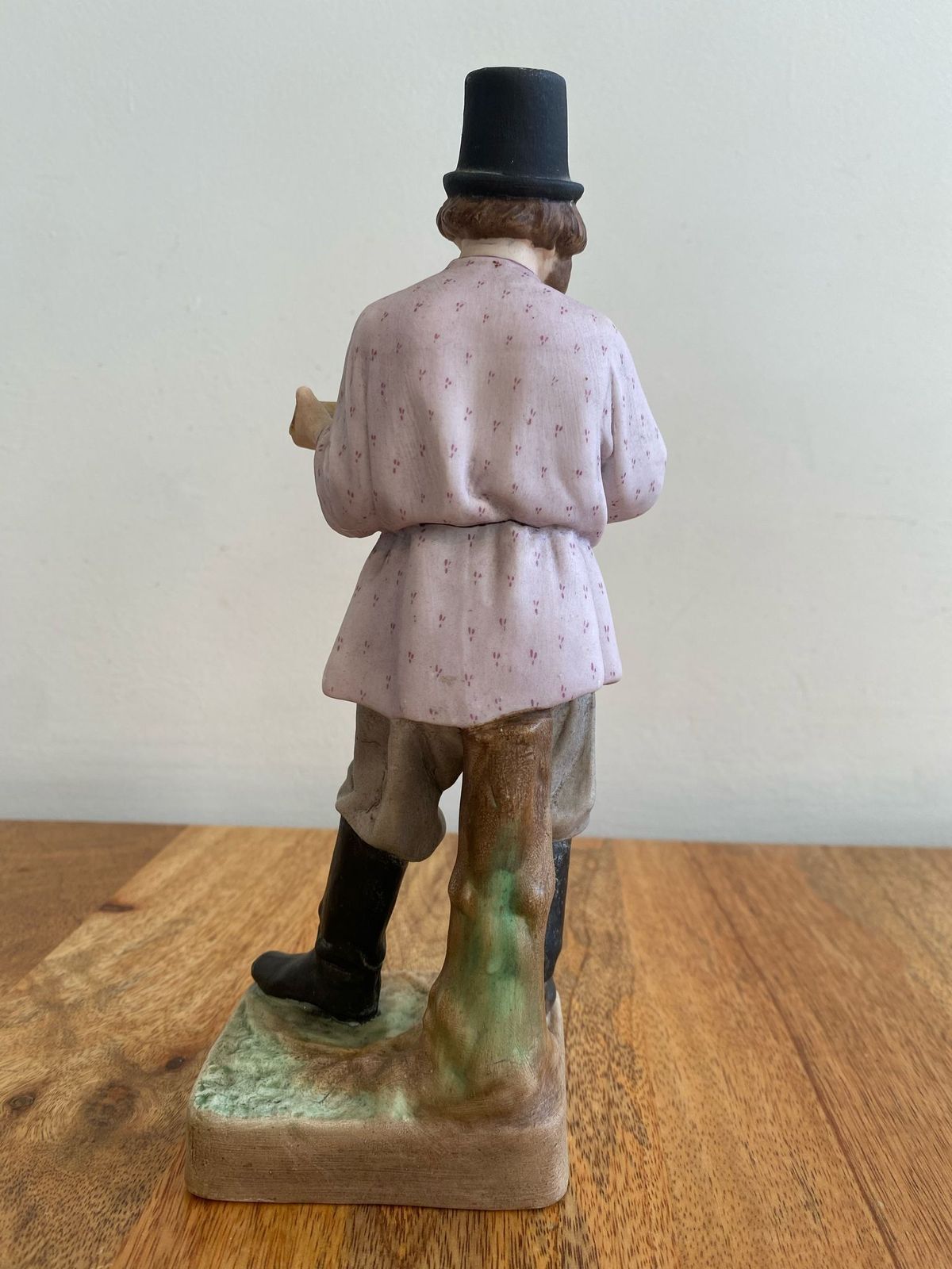 Antique Imperial Russian Gardner Figurine Sculpture 19th Century "Musician" photo 1800.0