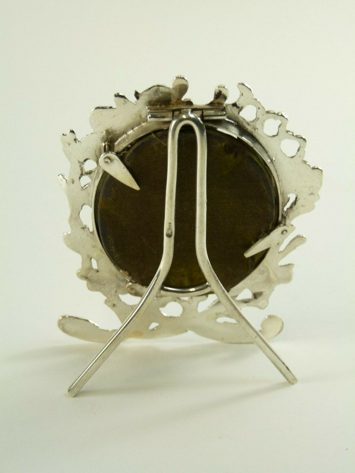 Vintage Sterling Silver Cast Lawrence Emanuel Photo / Picture Frame Sf145 photo for sale