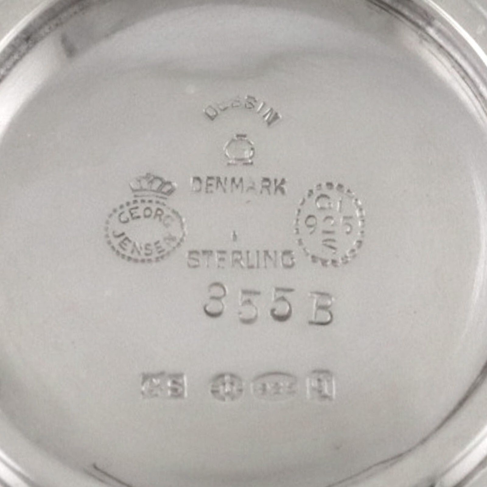 Georg Jensen Cutlery Gundorph Albertus Trinket Dishes / Butter Pats 355b 3of photo vinterior