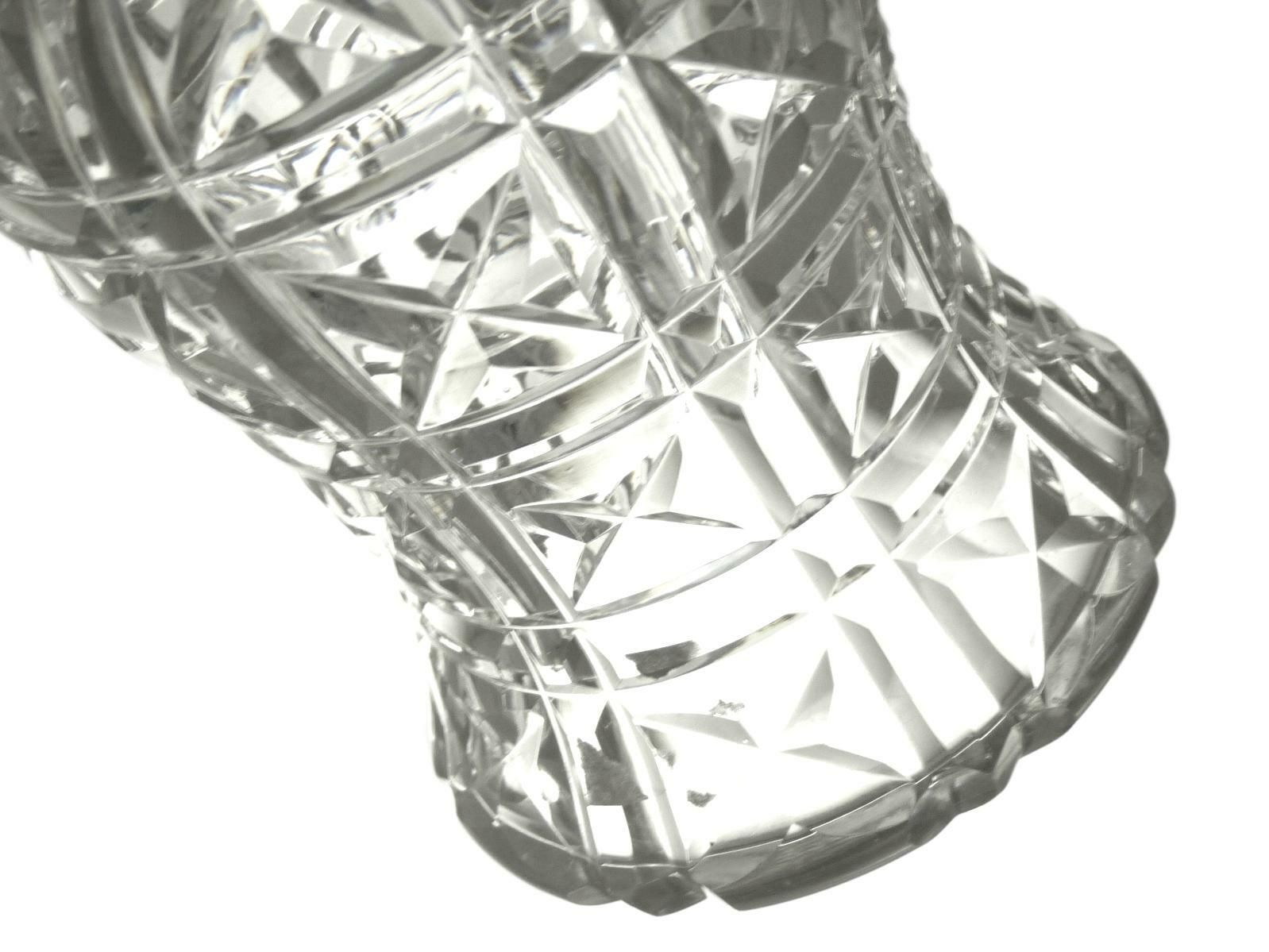 John Walsh Walsh Crystal Kenilworth Cut Decanter / Decanters 9" photo for sale